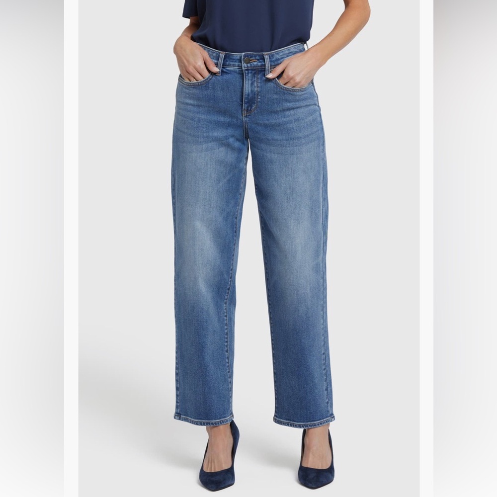 NYDJ Gemma Barrel Jeans - Size 2